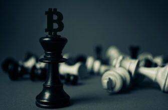 bitcoin, chess, king