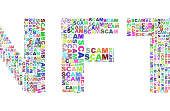 nft, non-fungible token, typography
