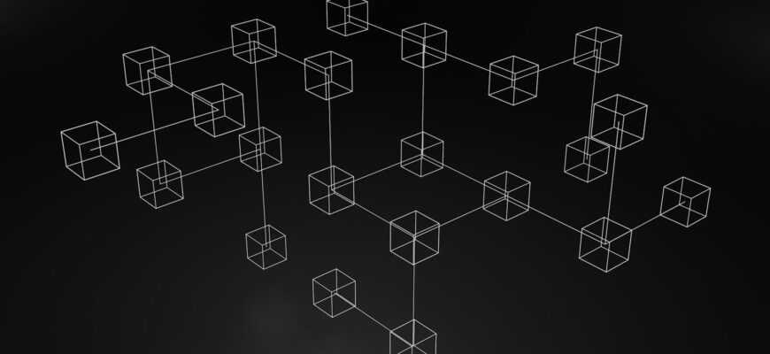 a black and white photo of a bunch of cubes