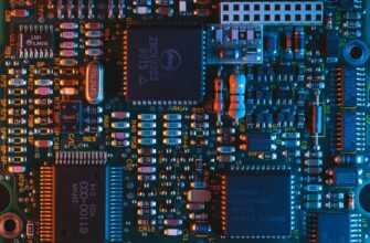 blue circuit board